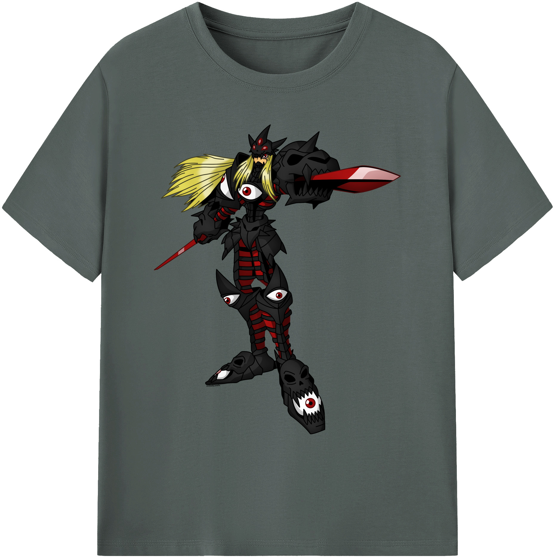 （画像用） Digimon デジタルモンスター/デジモン 綿100％ メンズ半袖Tシャツ｜肌触りやわらか＆通気性